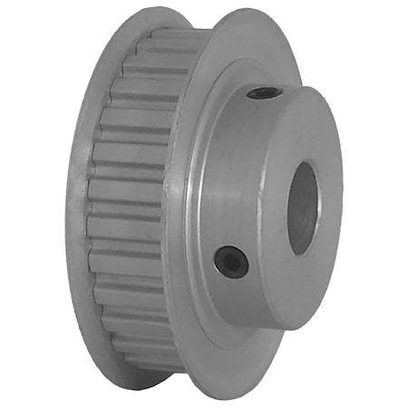 B&B Manufacturing 30XL037-6FA6, Timing Pulley, Aluminum, Clear Anodized,  30XL037-6FA6